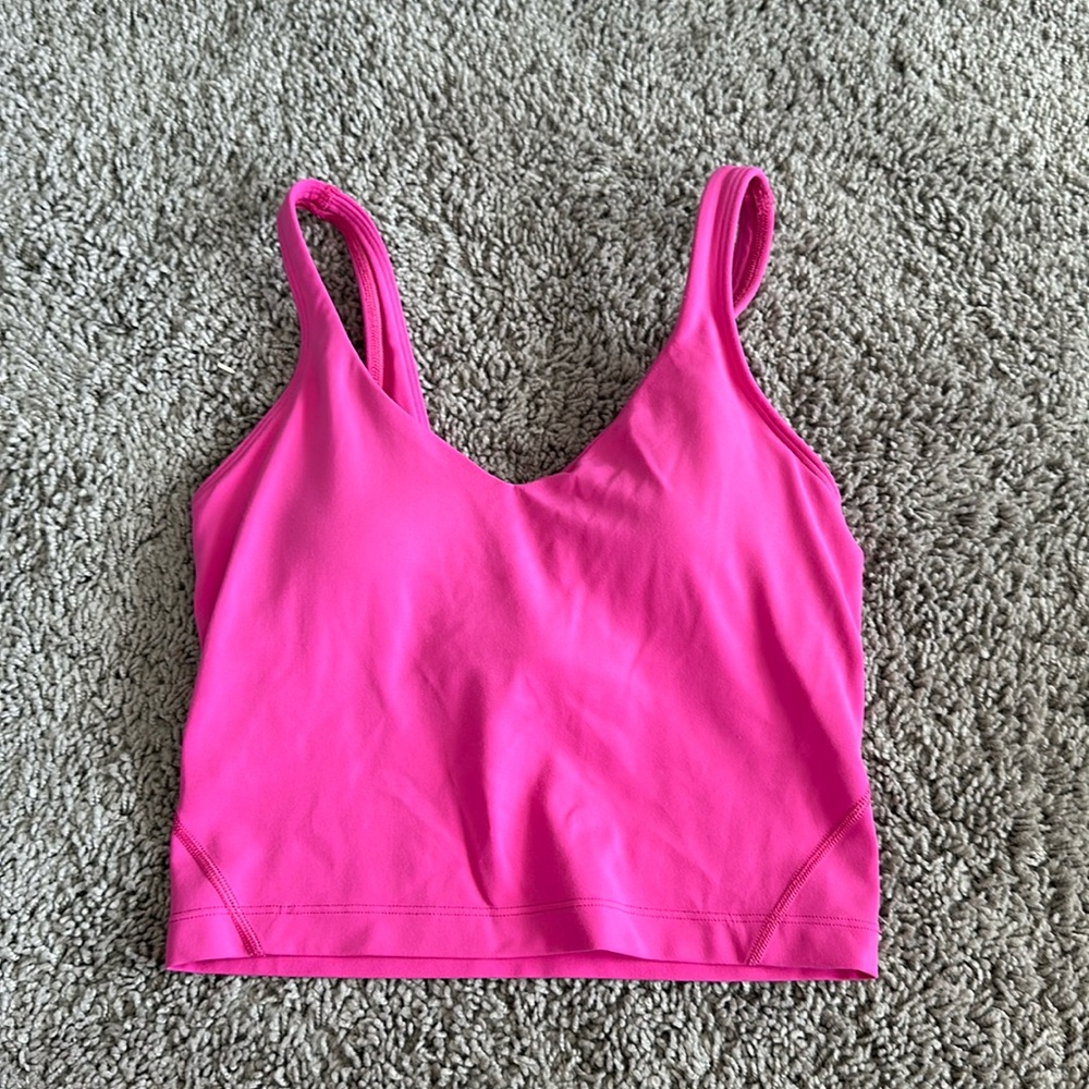 lululemon athletica Pink Tank Top